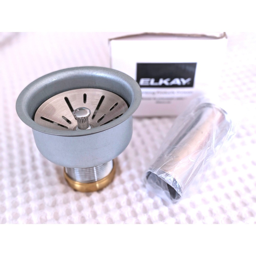 Elkay LKPD1 Sink Strainer and Disposal Drain Assembly Stainless Steel Finish